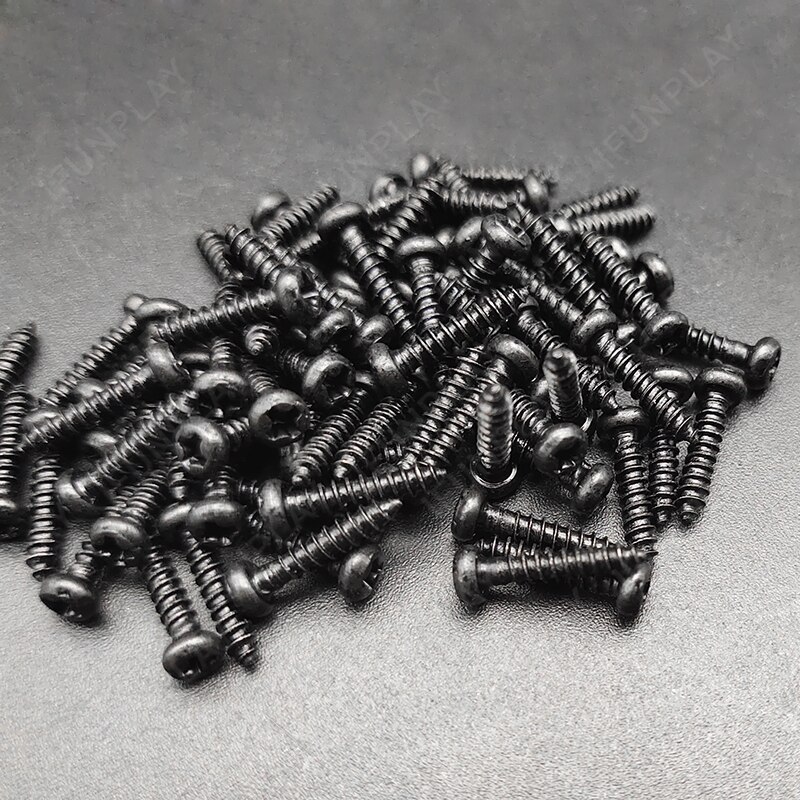 50/100 stk 2*10mm guitar stemmestift maskinhoved skrue  m2*10 skrue til akustisk elektrisk guitar ukulele bas stift