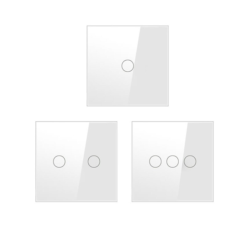 Hotel/Home Wifi Waterproof Glass Panel Touch Light Smart Switch