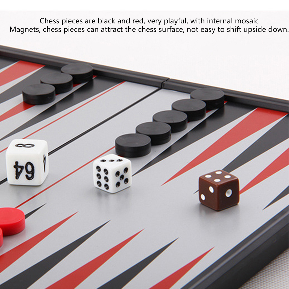 Travel Adults Kids Intellect Develop Children Board Game Backgammon Home School Bedroom Study Magnetic Living Room