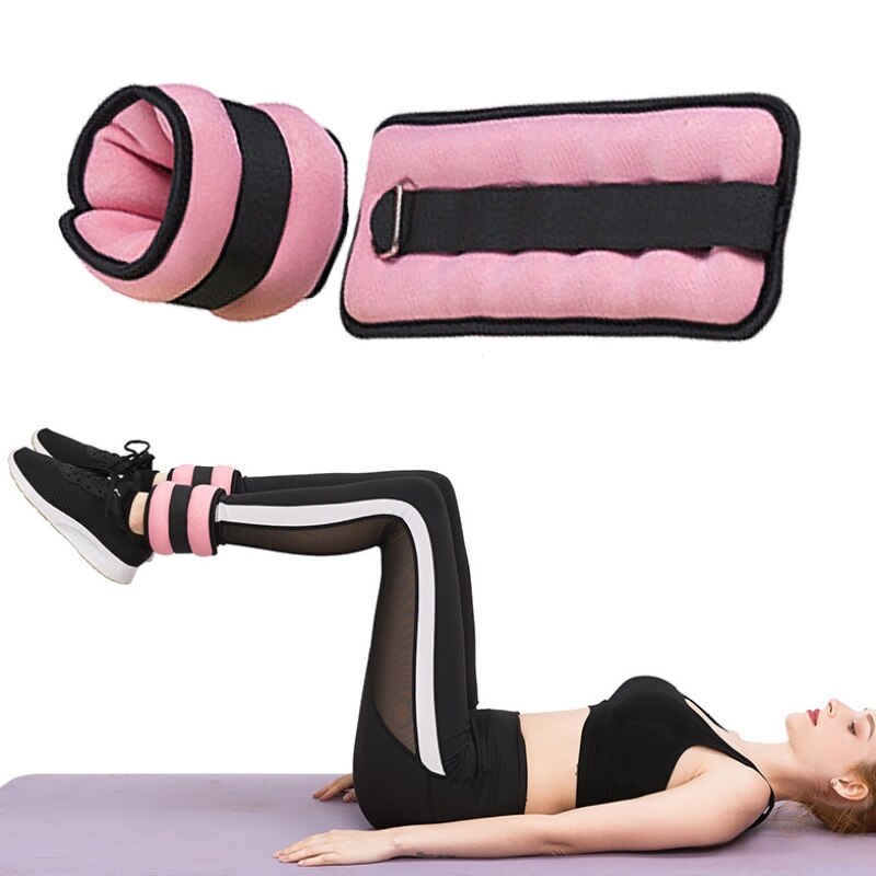 Adjustable Legs Ankle Wrist Sand Bag Weights Training Sandbag Wraps Strength GYM Running MMA Fitness Equipment