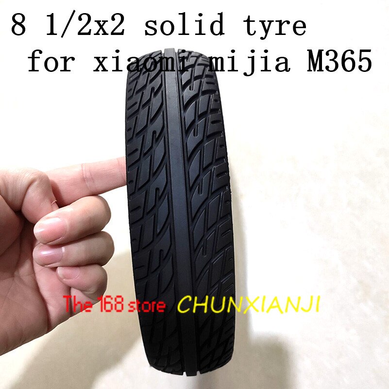8 1/2X2 Tubeless Wiel Banden 8 1/2*2 Effen Bandenspanning Gratis Voor Xiaomi Mijia m365 Elektrische Scooter Band Accessoire