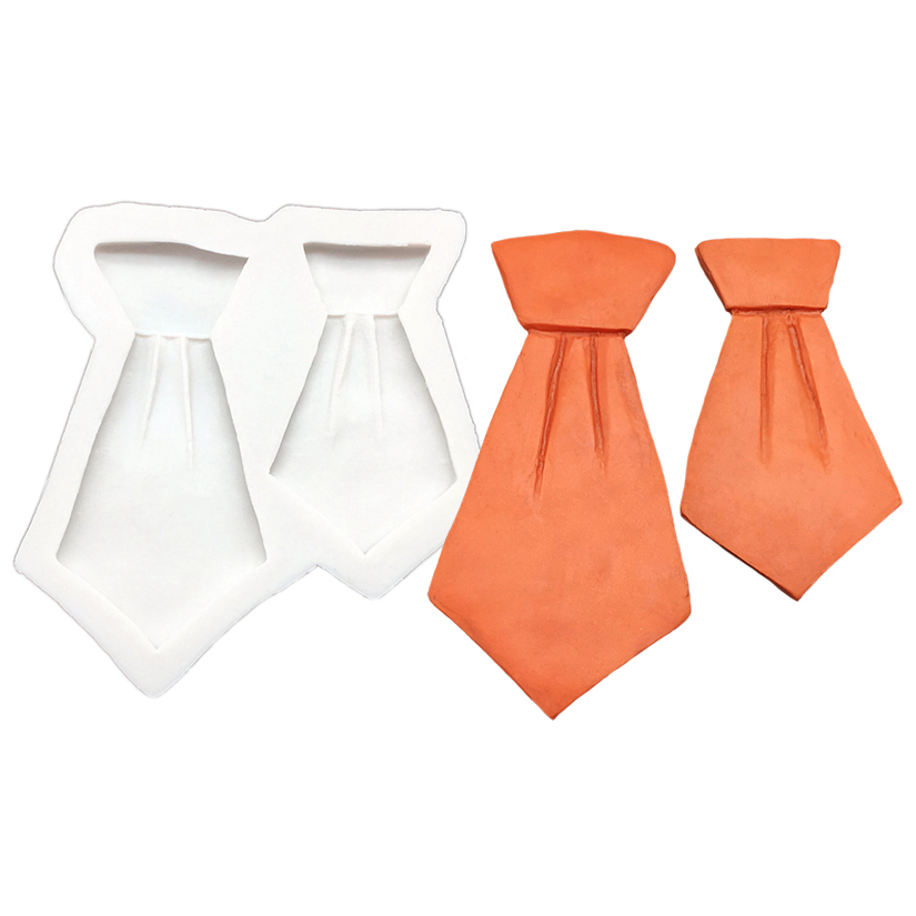 Baffi Archi Cravatta Festa del papà Stampo per zucchero in silicone Stampo per cupcake al cioccolato Stampo per torta fondente Strumenti per decorare: Radura