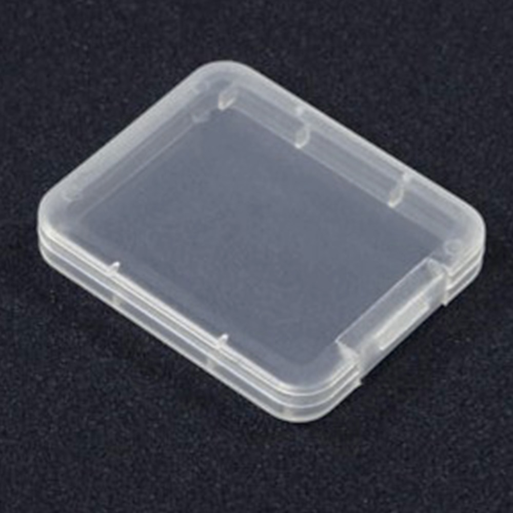 100 Stck/viel transparent CF karte Kasten Klar Kunststoff Speicher Karte fallen-Karte fallen Lagerung Kasten fallen für CF Karte