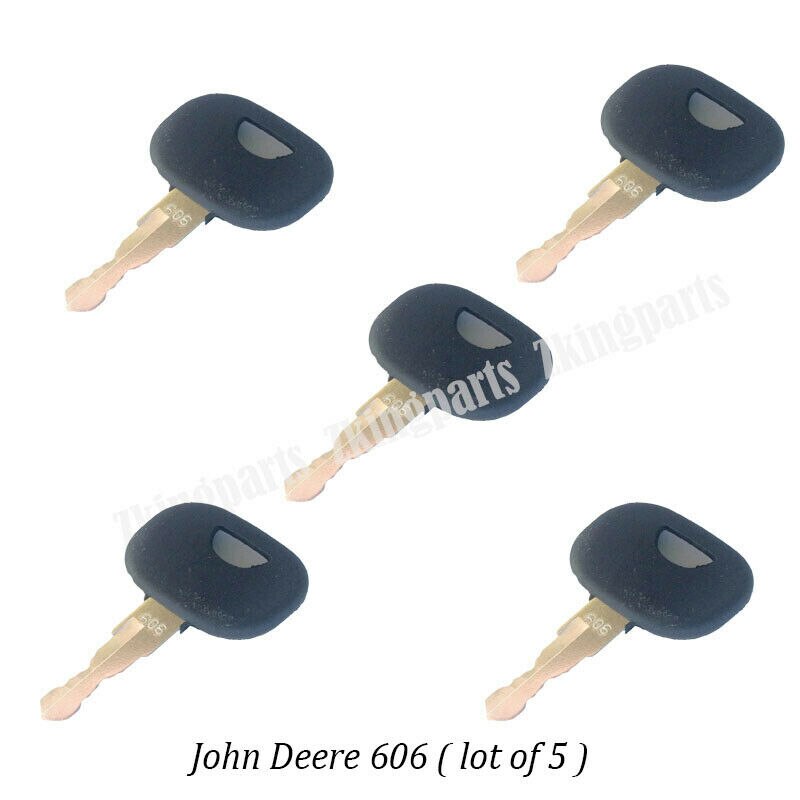 Ignition Key 606 LW10288887 Fits for Crawler Loader and Crawler Dozer Models 605C