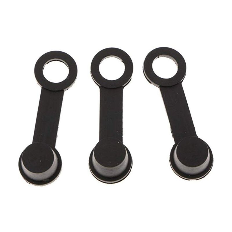 30PCS Rubber Brake Bleeder Valve Cover Screw Dustproof Dust Cover Cap E7CA