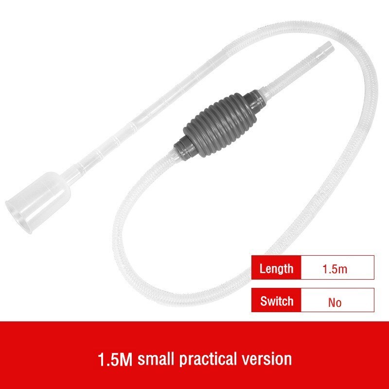 Aquarium Siphon Staubsauger Aquarium Kies Reiniger Werkzeug Halbautomatische Wasser Ändern Bausatz Aquarium Reinigung Zubehör: 8