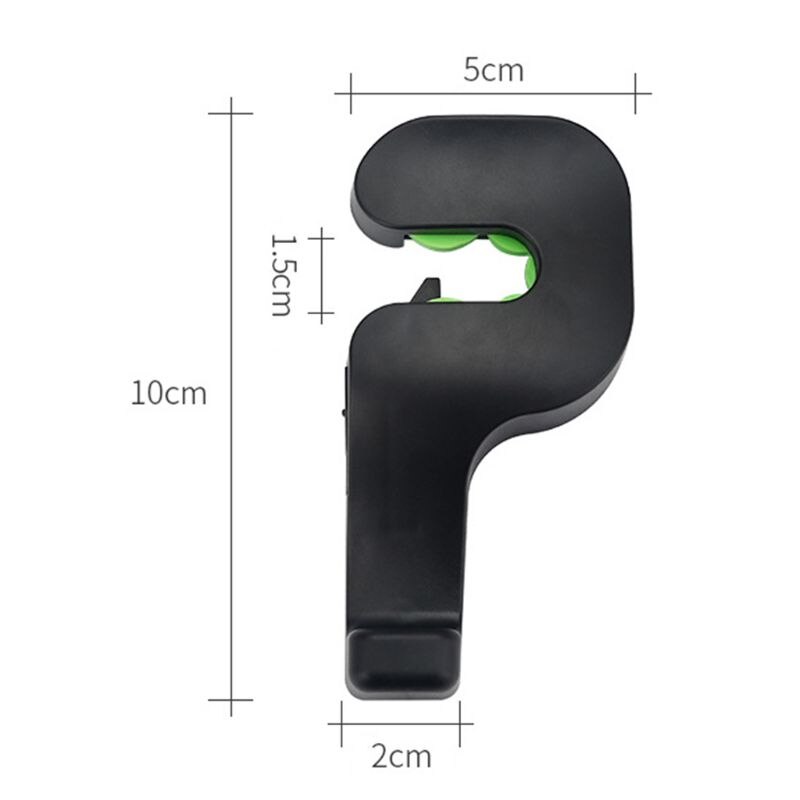 Crochet pour appui-tête de voiture, 2 pièces, crochet pour siège arrière, pour sac à main, bourse, épicerie, Port Y4UA