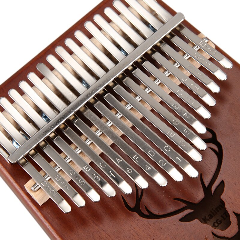 17 Keys Kalimba African Thumb Finger Piano Musical