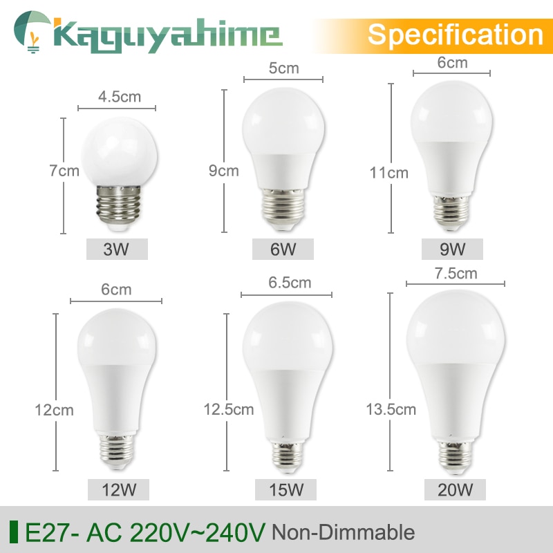 = (K) = 10 stücke LED E27 Licht E14 Birne 3W 6W 9W 12W 15W 20W zusammengesetzt Aluminium LED Lampe E14 AC 220V 240V Lampada Ampulle Scheinwerfer