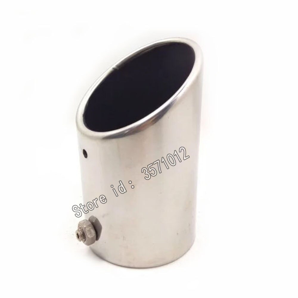 Car cover muffler exterior back end pipe dedicate exhaust tip tail outlet ornament vent part 1pcs For Toyota RAV4