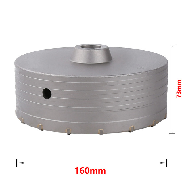 SDS MAX Concrete Wall Hole Saw Drill Bit Set Electric Hollow Core Drill Bit Cement Stone Brick Wall Air Conditioner Hole Opener