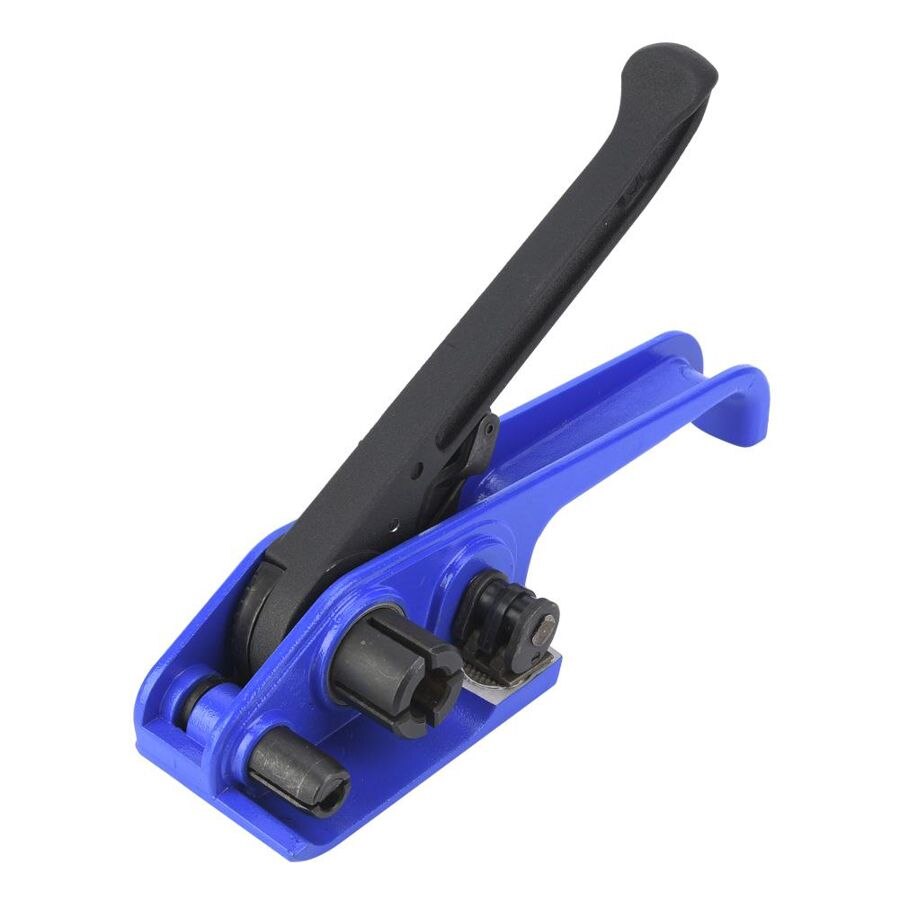 Manual PET PP plástico acero tensor y sellador fleje herramienta de embalaje conjunto de herramientas 16 ~ 19mm
