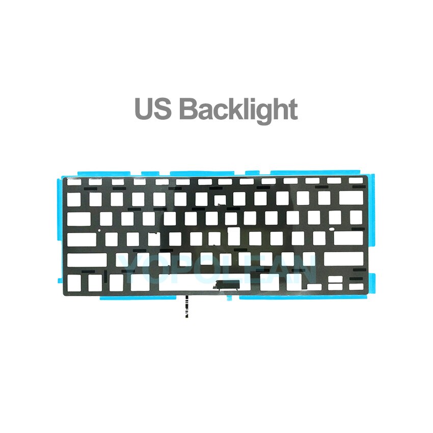 US /UK Keyboard backlit For MacBook Pro 13" A1278 Backlight year: US Backlight