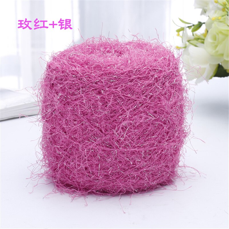 100g Plush Yarn Mutlicolor Hand Crochet Line Thread Yarns Knitting Sew Yarn Thread Needle Work