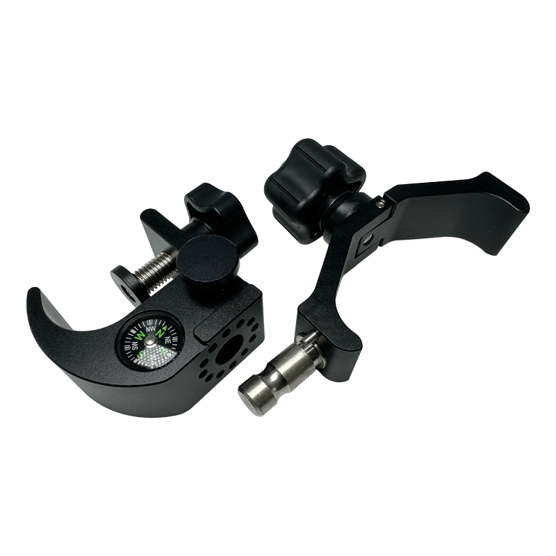 HI-TARGET IHAND55 HANDHELD BRACKET COMPASS DATA COLLECTOR BRACKET MOUNT RANGE POLE CRADLE BRACKET GPS/RTK