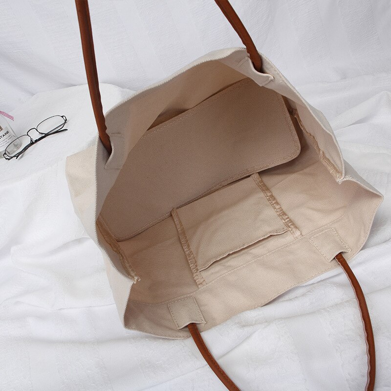 Żona mama szef kobiety dama luźna torba płócienna pojemna torba na ramię torby torba na ramię na zakupy