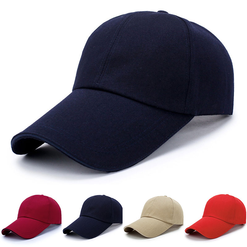 Gorras – casquette de Baseball à visière longue pour hommes et femmes, couleur unie, Sport de plein air, soleil, Hip Hop,