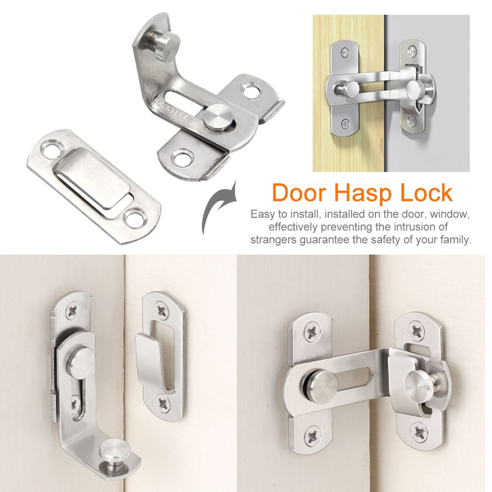Cabinet Bathroom For Window With Screws Door Hasp ... – Grandado