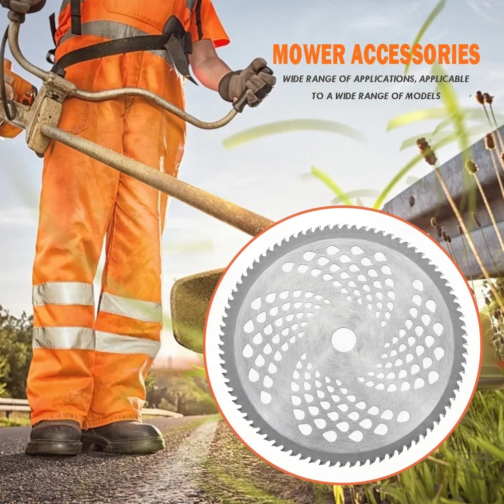 10 Inch Universeel Grasmaaier Blad 40T/60T/80T Bosmaaier Boom Trimmer Zaagblad Carbide Vervanging Cirkelzaagblad
