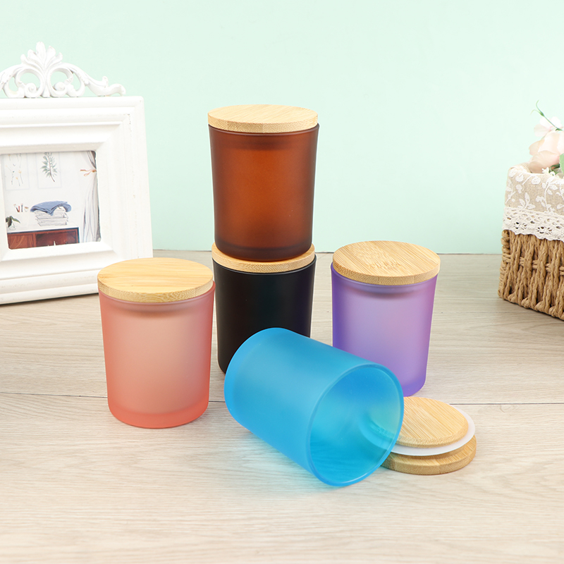 Taza de vela colorida DIY, contenedor de cera de bebida dorada, vela de vidrio, candelabro de aromaterapia, frascos de velas de feliz cumpleaños