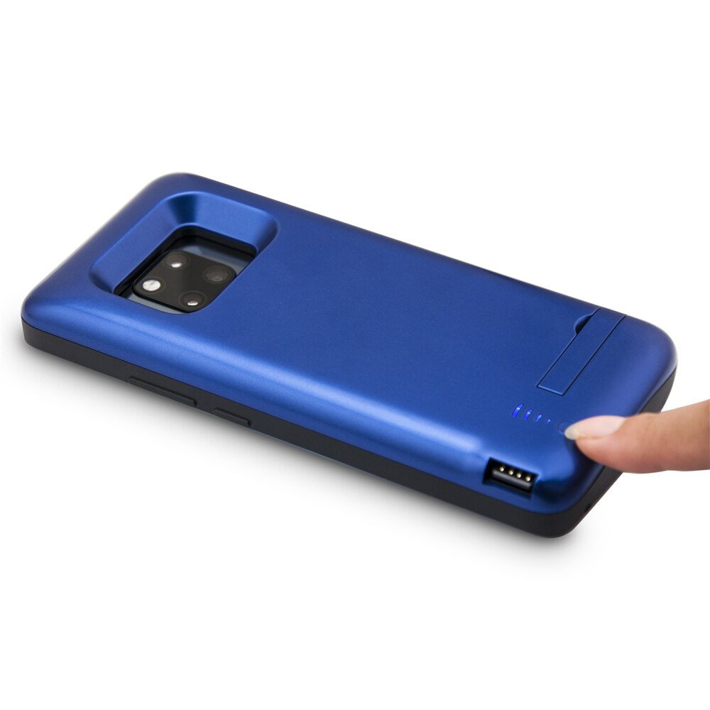 6000Mah Externe Batterij Oplader Cover Voor Huawei Mate 20 Pro Batterij Case Draagbare Power Bank Snelle Charger Power gevallen