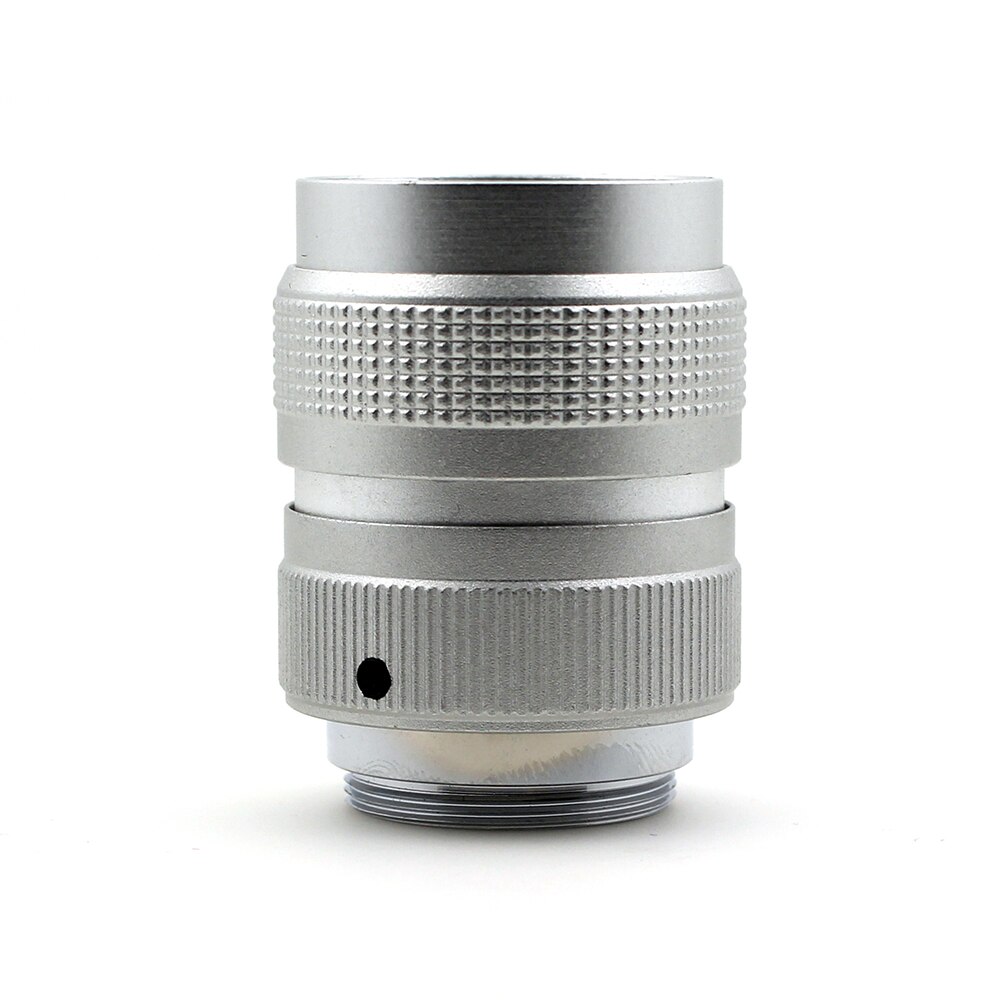 TV Lens/CCTV Lens industrial camera lens for C Mount Camera 25mm F1.4 in Black/Silver