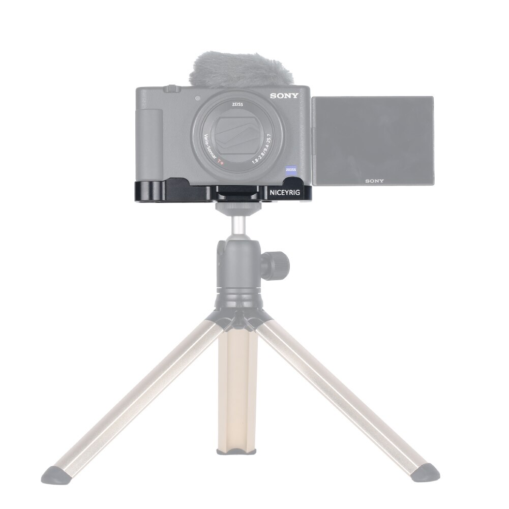 Piastra di Base Niceyrig con coda di rondine arca-swiss per fotocamera Sony ZV-1