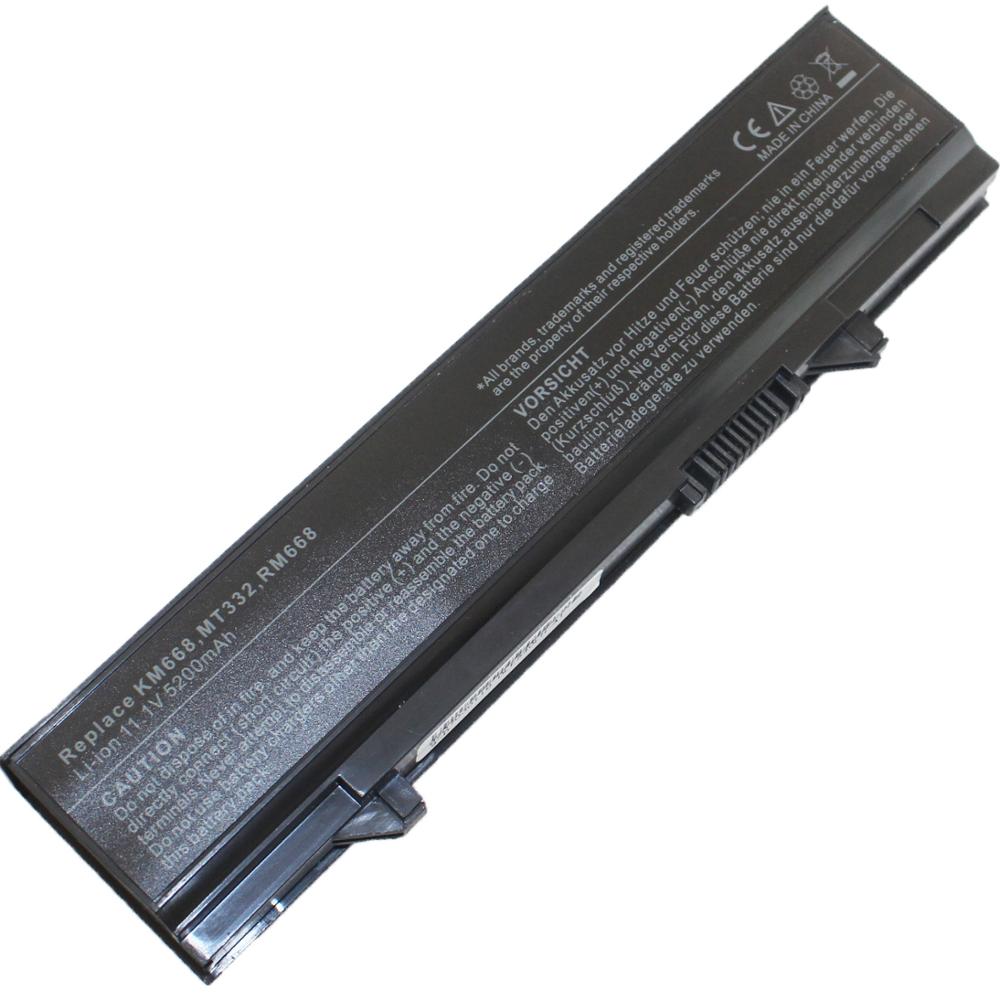 HUAHERO Battery For DEll Latitude E5400 E5410 E5500 E5510 E5550 Laptop KM742 KM752 KM760 KM970 MT186 MT187 MT196 MT332 KM668