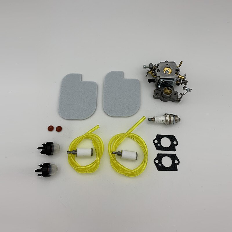 Fit For Poulan P3314 P3416 Carburetor Kit P4018 PP3816 For Zama C1M-W26C Chainsaw Gasket Fuel hose Spare Parts