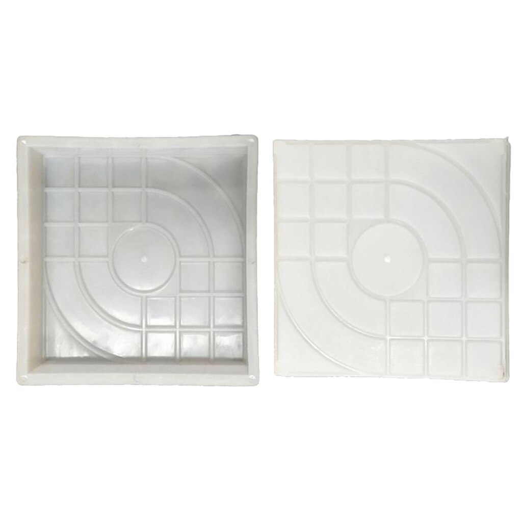 Floor tile mould Many Plastic Making DIY Paving Mould Home Garden Floor Road Concrete Stepping Patio Pavement Decoration: A