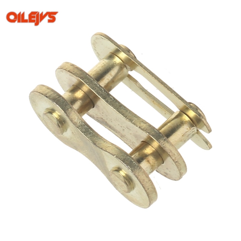 Bil styling gyllene motorcykel kedjespänne ring länk 25h# t8f# 420# 428# 520# 530#