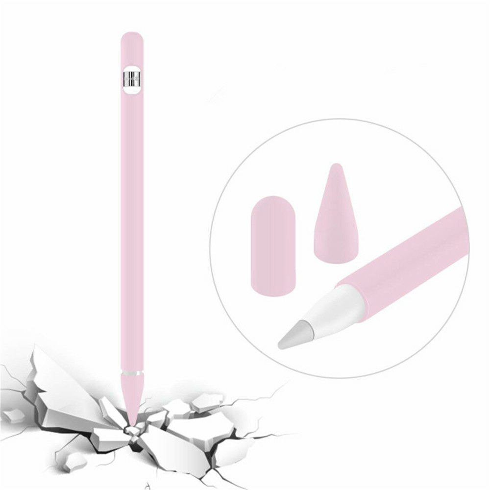 Full colors Soft Silicone Compatible for Apple Pencil Case Silicon Case for iPad Pro Tablet Touch Pen Pencil Stylus Sleeve Cover