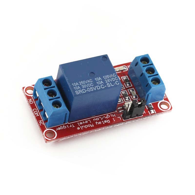 1 Road Relay Module with 10K Resistance Potentiometer Module Adjustable Resistance Module Single Turn Adjustable Analog