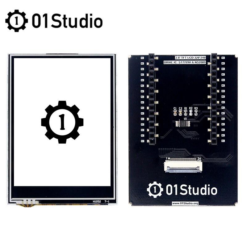 01Studio 2.8 ''Inch Lcd-scherm Resistive Touch Voor K210 Development Board Micropython Accersory