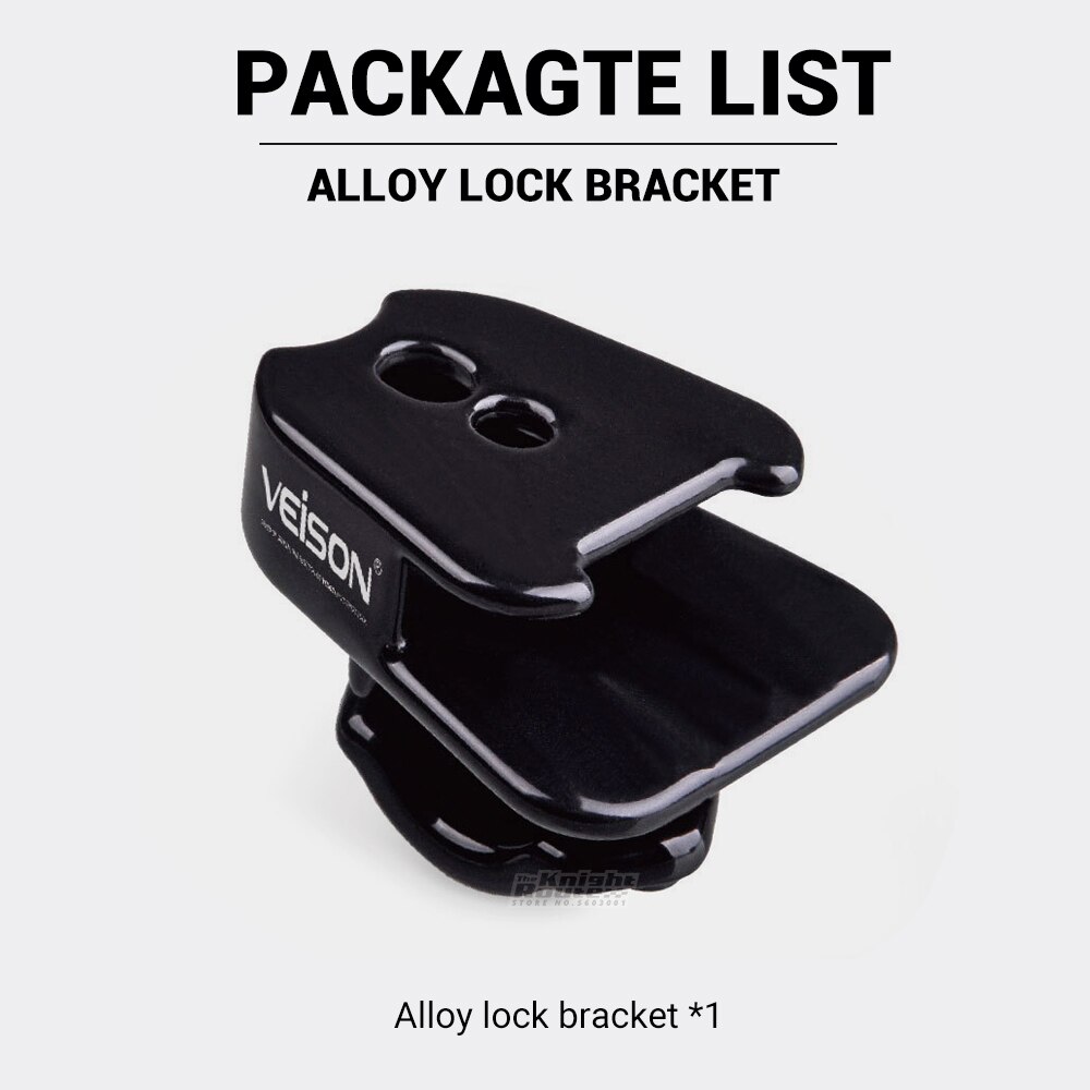 VEISON Motorrad Alarm Fahrrad Alarm Fahrrad Quad sperren Rolle Rabatt Motorrad sperren Zubehör Wasserdichte MotoPadlock: nur sperren Halterung