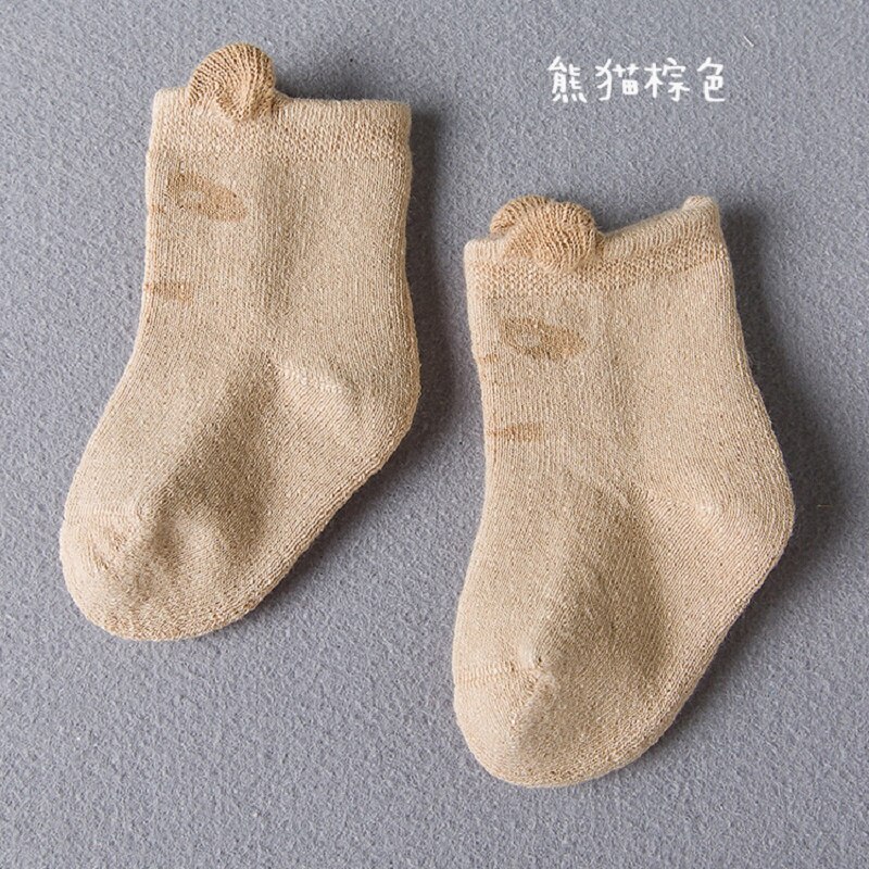 Calcetines de algodón orgánico hasta la rodilla para niños y bebés, para chicas, 2 par/lote