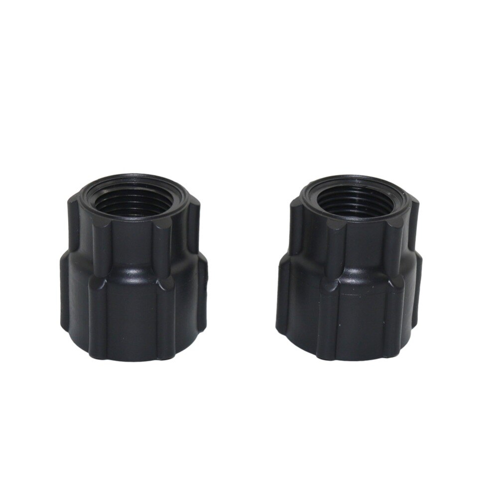 2 stk. 1/2 " 3/4 " hunngjengeadapter hagesprinkler vannkobling reduksjonskoblinger konverteringskoblinger vanningssystembeslag