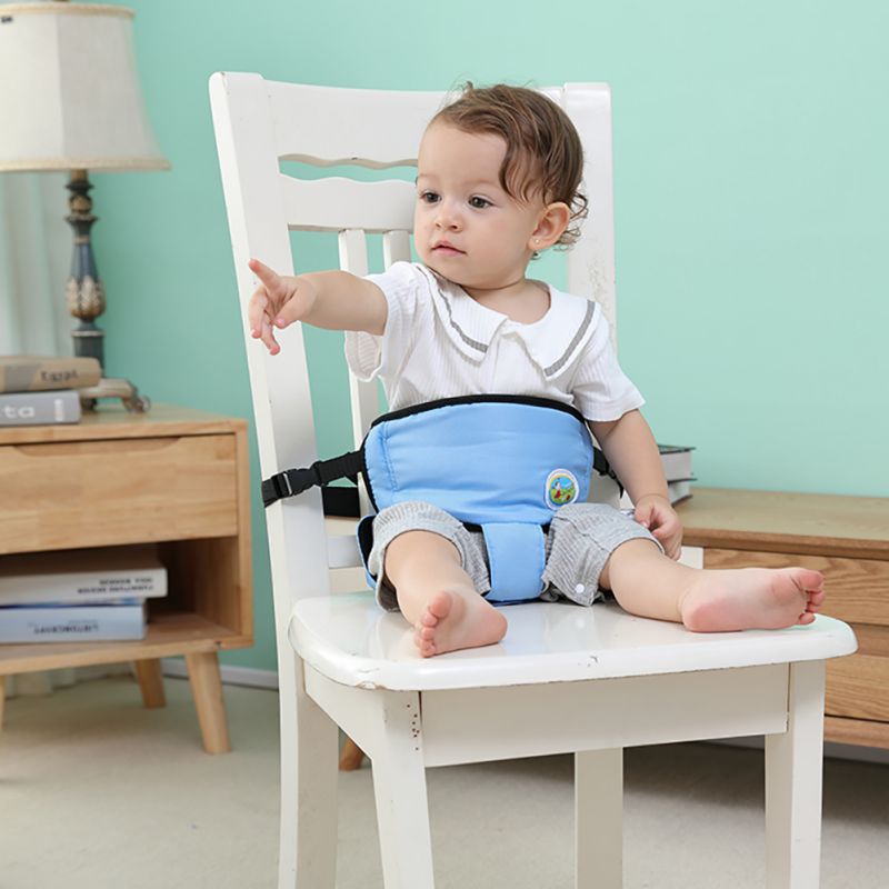 Arnés de silla de bebé para cinturón de seguridad, funda de trona portátil para niños pequeños, correas ajustables, cinturón para caminar, novedad de
