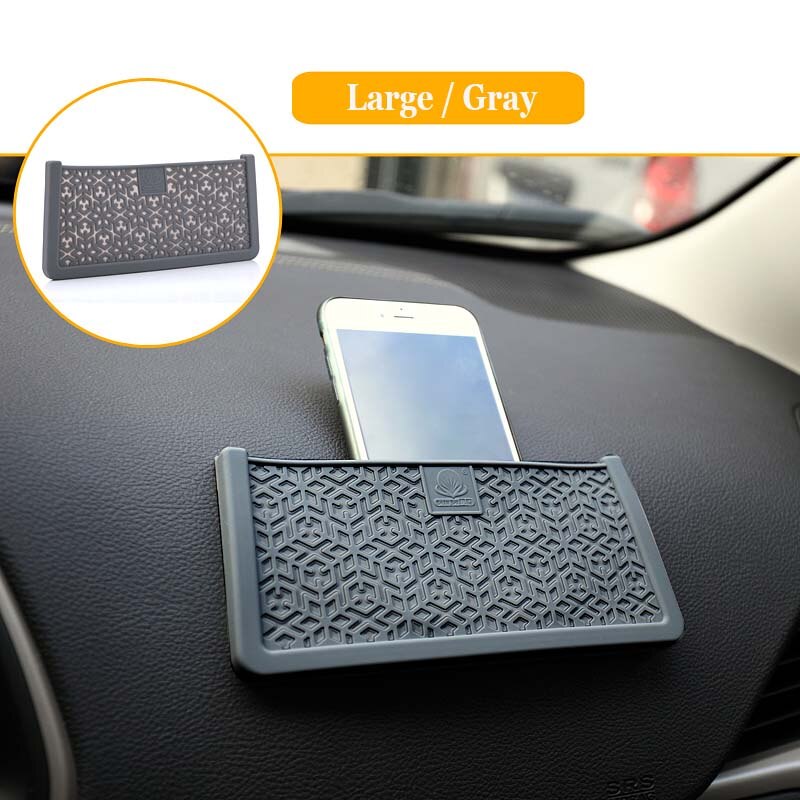 Atreus Silikon telefon speicher tasche Für Renault Megane 2 Captur Mitsubishi ASX Outlander Lancer 10 Jeep Wrangler Peugeot 207 508: Gray L