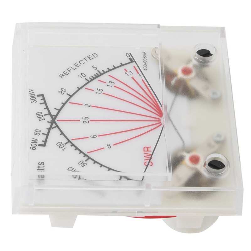 Swr Power Meter Dubbele Naald 60/300W Pointer Meter Zender Met Backlight Swr Wattmeter Voor Industrie