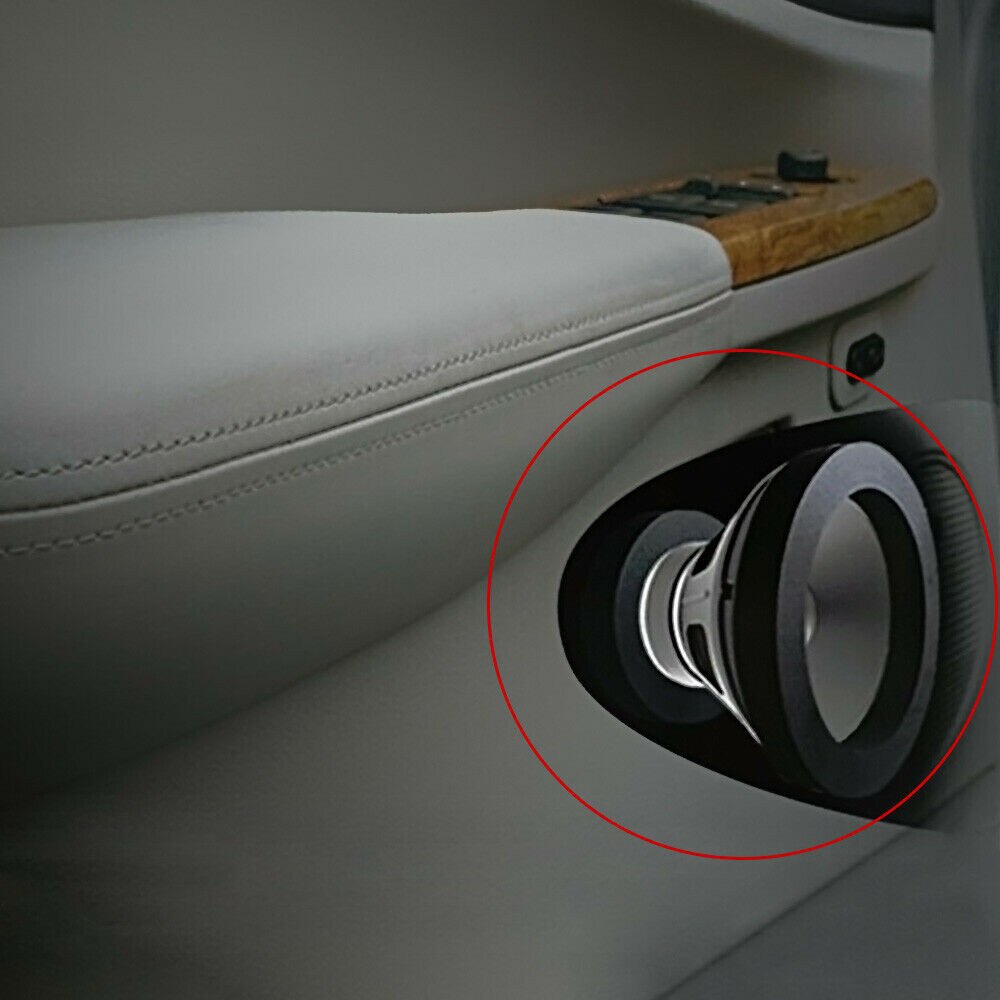 Anneau d'isolation phonique pour haut-parleur de voiture, 1 pièce, coussinet en coton de 6.5 pouces, accessoires d'isolation phonique, Audio automobile, garniture de porte, basse auto-adhésive