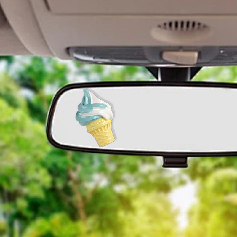 Motorcycle Hat Accessories Falling Ice Cream Spoof Motorcycle Ornament Funny Ornament For Cycling Car Dashboard Decorations