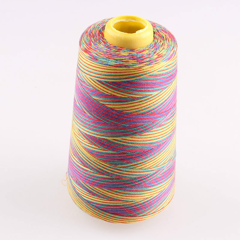 3000Y 40S/2 Sewing Thread Spool Polyester Sewing Thread Colorful Embroidery Line Threads Jeans for Sewing Thighs Machine Yarn: 3