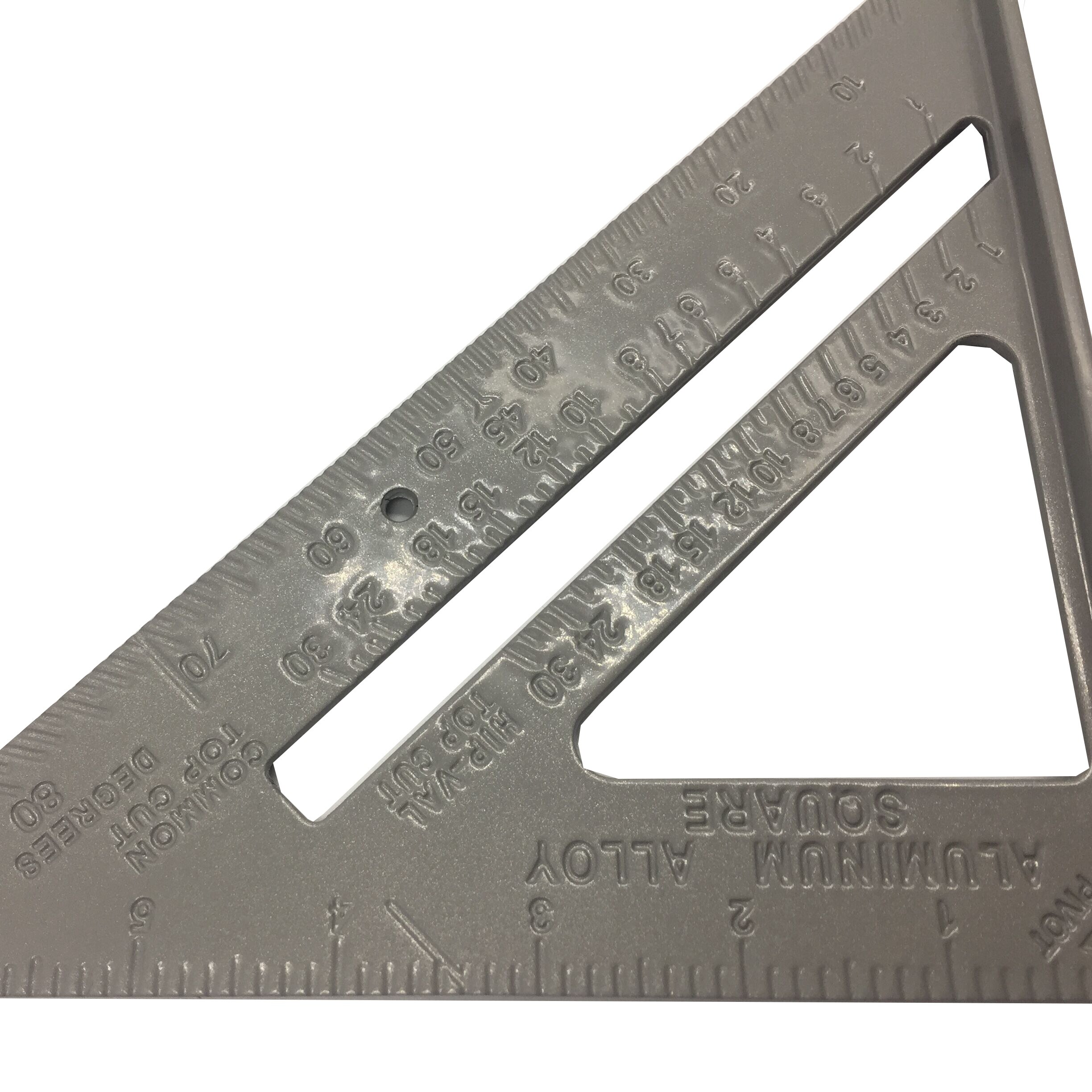 Aluminum Alloy Speed Square Combination Triangle Metric Ruler Carpenter&#39;s Protractor Miter Framing Measuring Tools Tape Measures