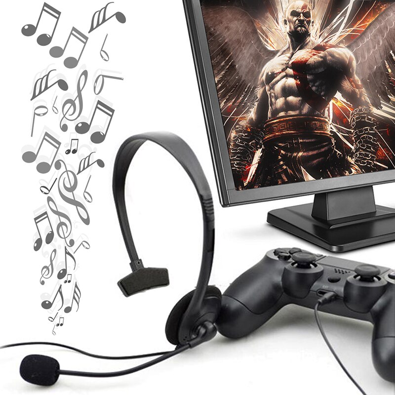 Headphone Single-sided Gaming Headset Earphone With Microphone For XBOX ONE PS4