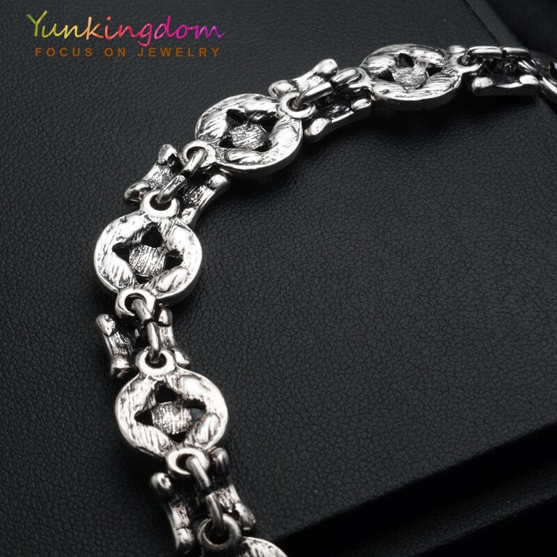 Yunkingdom Bohemian Etnische Sieraden Wit Goud Kleur Resin Armbanden Voor Vrouwen Armbanden YUN0584