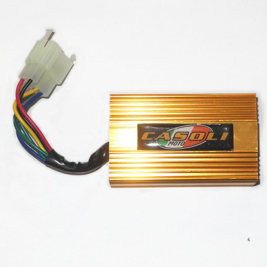 High performance 12V 6 pin AC Racing CDI box for ATV Motorcycle Go kart with CG 125cc 150cc 200CC Engine