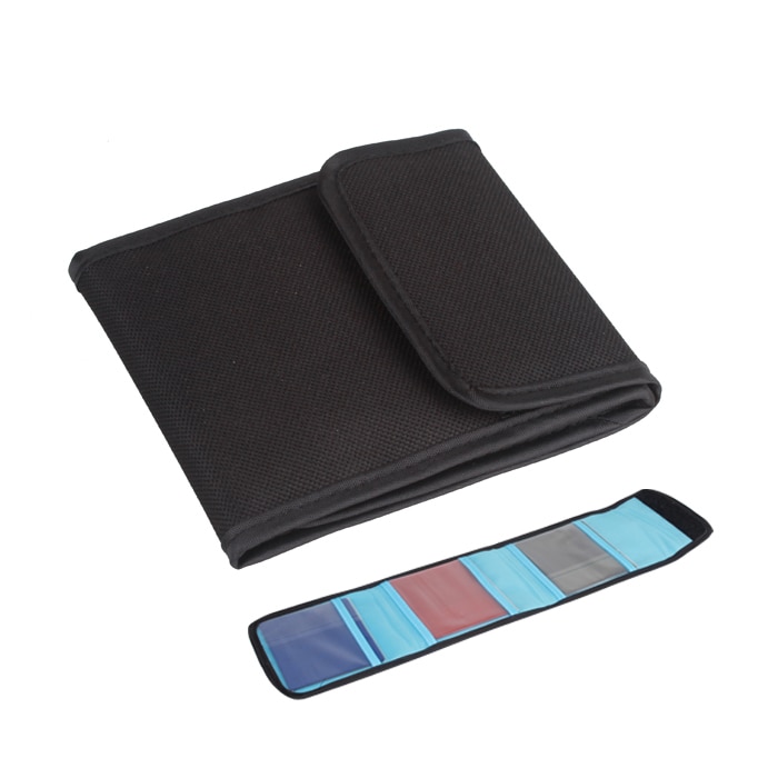 3 poche étanche caméra filtre lentille 3 pièces UV CPL antichoc sac boîte de rangement support de pochette portefeuille caméra sac accessoires