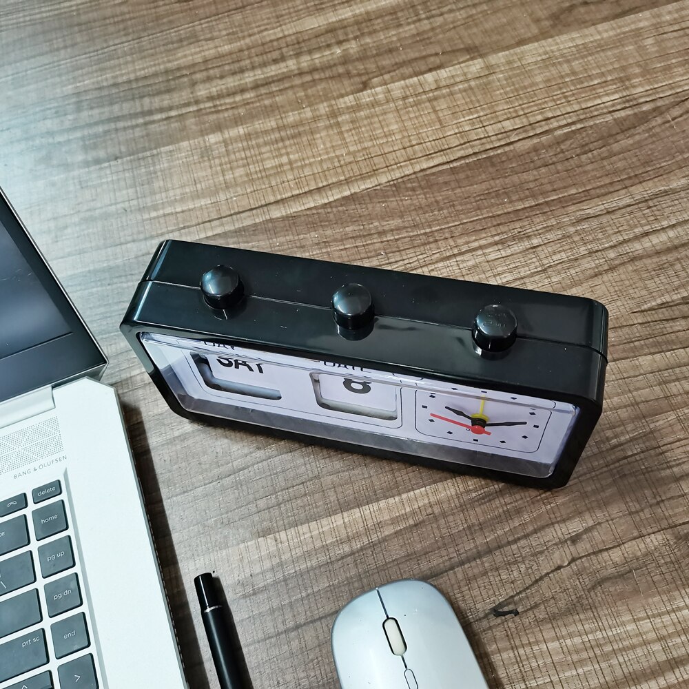 Flip Clock Retro Digital Auto Flip Desk Table Clock for Home Desk Decoration Clock Desktop Electronic Clock