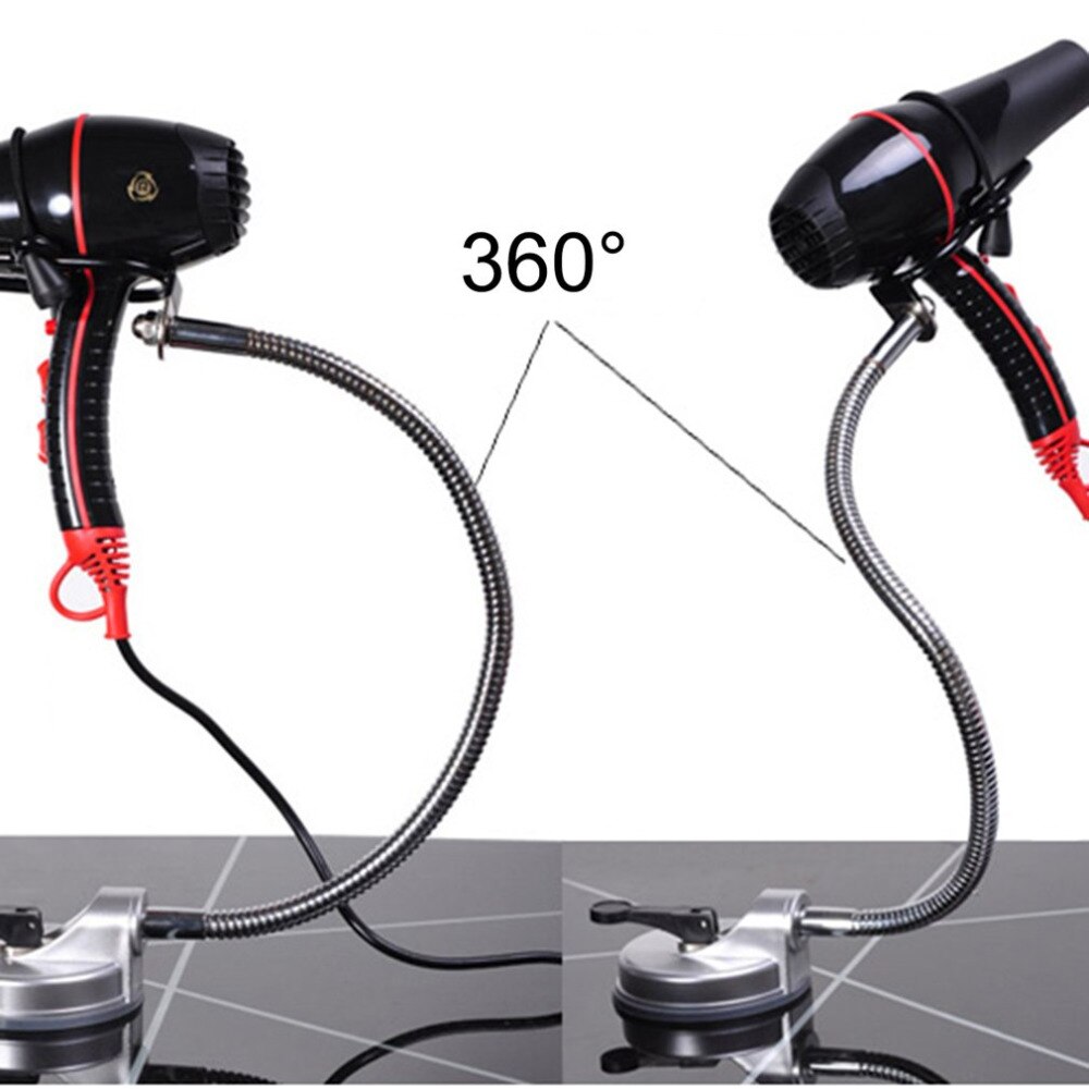 Handen Gratis Föhn Houder 360 Graden Rotatie Flexibele Haardroger Organiseren Holder Stand Rack Zuig